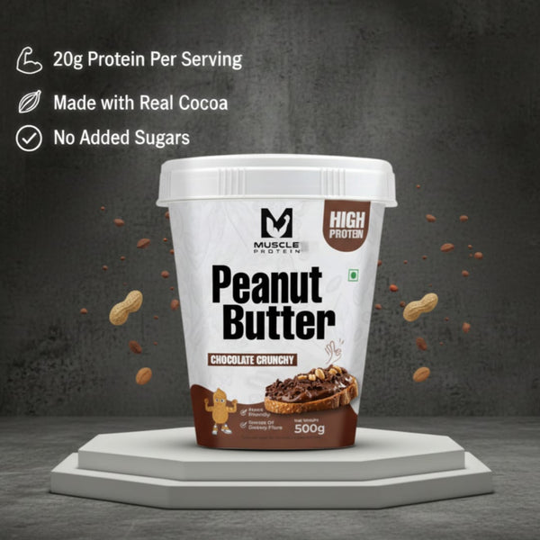 Chocolate Smooth Peanut Butter Spread with Added Minerals (25% Protein)
